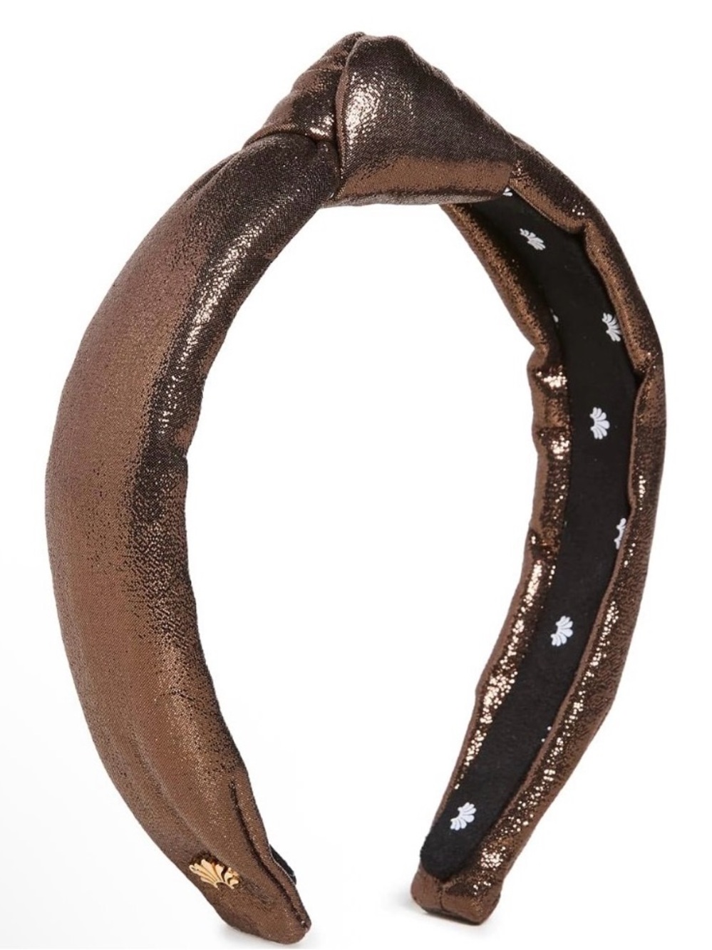 lele sadoughi women’s glitter slim knotted headband